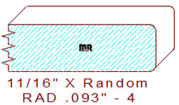 3/32" Radius Edge - 4