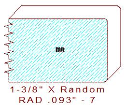 3/32" Radius Edge Moulding - 7