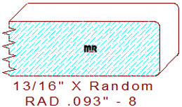 3/32" Radius Edge - 8