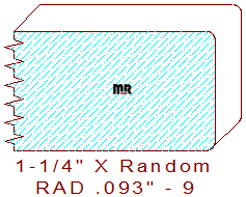 3/32" Radius Edge - 9