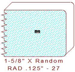 1/8" Radius Edge - 27