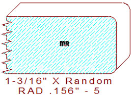 5/32" Radius Edge - 5 5/32" Radius Edge - 5