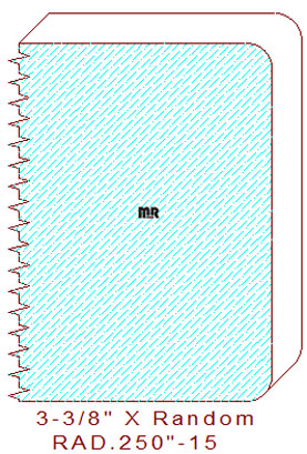 1/4" Radius Edge Moulding - 15