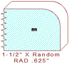 5/8" Radius Edge Moulding