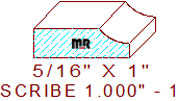 Scribe 1" - 1