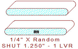 Shutter/Louver 1-1/4"