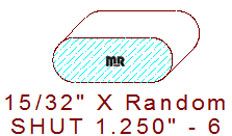 Shutter/Louver 1-1/4" - 6