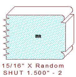 Shutter/Louver 1-1/2" - 2 Shutter/Louver 1-1/2" - 2