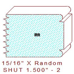 Shutter/Louver 1-1/2" - 2