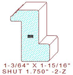Shutter/Louver 1-3/4" - 2 Shutter/Louver 1-3/4" - 2