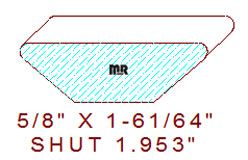 Shutter/Louver 1-61/64"