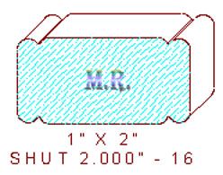Shutter/Louver 2" - 16 Shutter/Louver 2" - 16