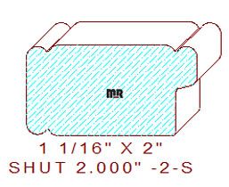 Shutter/Louver 2" - 2 Shutter/Louver 2" - 2