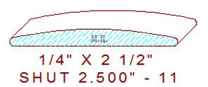 Shutter/Louver 2-1/2" - 11 Shutter/Louver 2-1/2" - 11