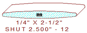 Shutter/Louver 2-1/2" - 12