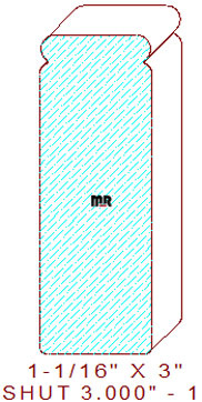 Shutter/Louver 3" - 1 Shutter/Louver 3" - 1