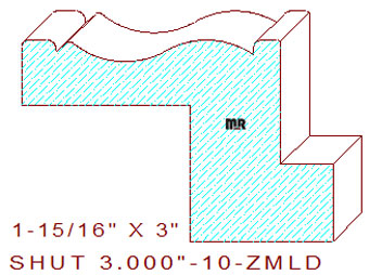 Shutter/Louver 3" - 10 Shutter/Louver 3" - 10