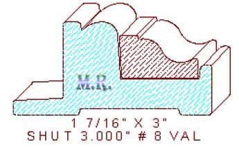 Shutter/Louver 3" - 8 Shutter/Louver 3" - 8