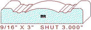 Shutter/Louver 3" Shutter/Louver 3"