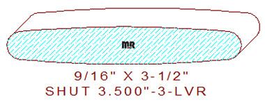 Shutter/Louver 3-1/2" - 3
