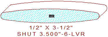 Shutter/Louver 3-1/2" - 6