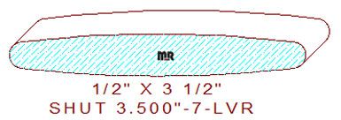 Shutter/Louver 3-1/2" - 7