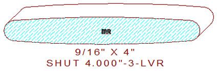 Shutter/Louver 4" - 3