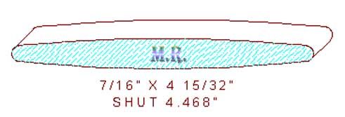 Shutter/Louver 4-15/32" Shutter/Louver 4-15/32"