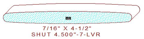 Shutter/Louver 4-1/2" - 7