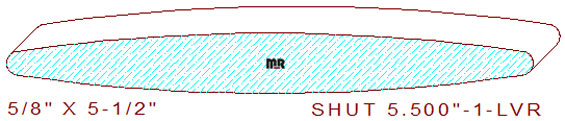 Louver/Shutter 5-1/2" - 1 Louver/Shutter 5-1/2" - 1
