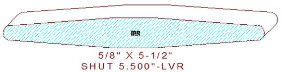 Shutter/Louver 5-1/2" Shutter/Louver 5-1/2"