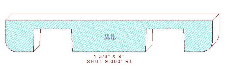 Shutter/Louver 9"