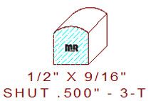 Shutter/Louver 1/2" - 3 