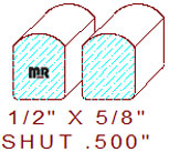 Shutter/Louver 1/2" Shutter/Louver 1/2"