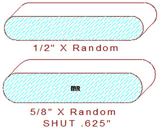 Shutter/Louver 1/2" & 5/8" Shutter/Louver 1/2" & 5/8"