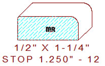 Stop 1-1/4" - 12 Stop 1-1/4" - 12