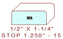 Stop 1-1/4" - 15 Stop 1-1/4" - 15