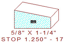 Stop 1-1/4" - 17 Stop 1-1/4" - 17