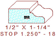 Stop 1-1/4" - 18