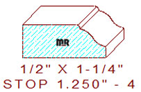 Stop 1-1/4" - 4