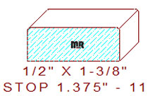 Stop 1-3/8" - 11 Stop 1-3/8" - 11