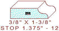 Stop 1-3/8" - 12