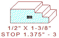 Stop 1-3/8" - 3 Stop 1-3/8" - 3