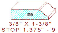 Stop 1-3/8" - 9 Stop 1-3/8" - 9