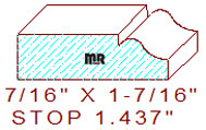 Stop 1-7/16" Stop 1-7/16"