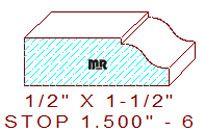 Stop 1-1/2" - 6 Stop 1-1/2" - 6