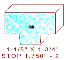 Stop 1-3/4" - 2 Stop 1-3/4" - 2
