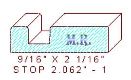 Stop 2-1/16" - 1 Stop 2-1/16" - 1