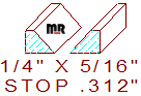 Stop 5/16" Stop 5/16"