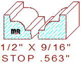 Stop 9/16" Stop 9/16"